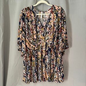 Floral Multicolor Women's Top by Dear Scarlett